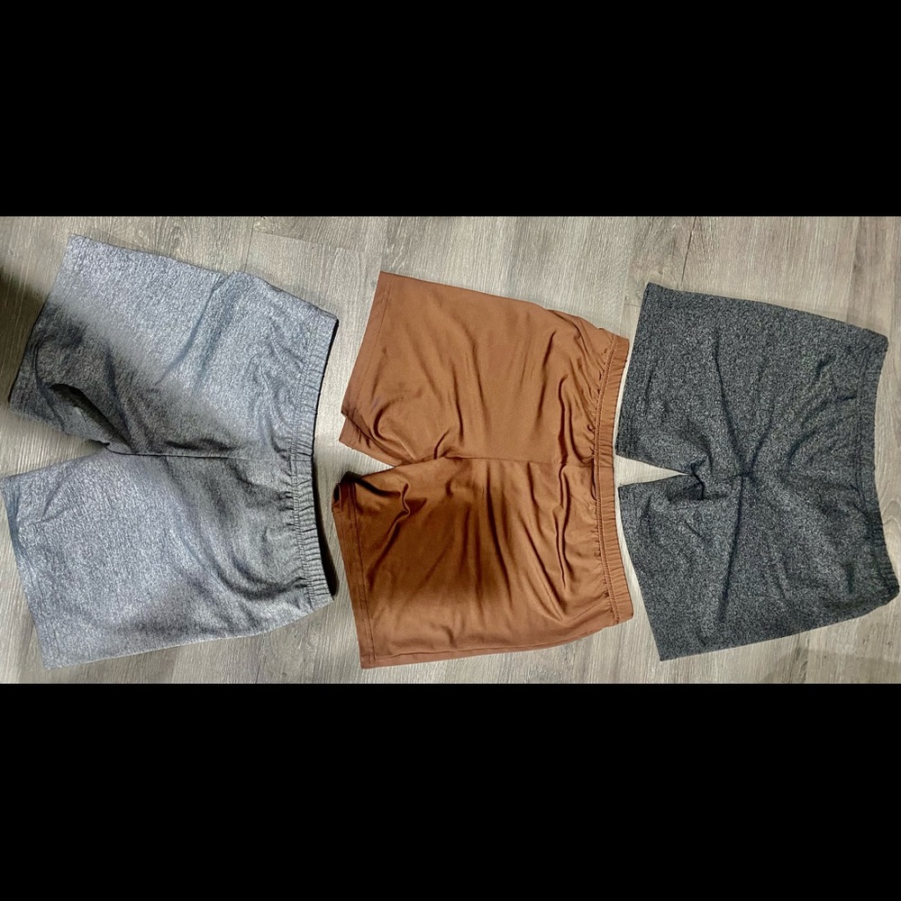 Shein THREE short shorts